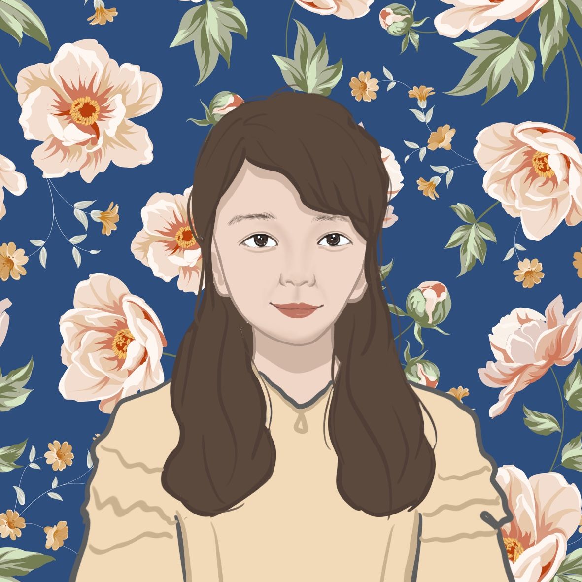 送出母亲节最好祝福扬大美院学子手绘礼物画像